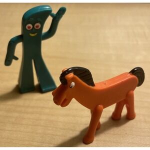 Gumby Vintage 2.75" Rubber Figure Jesco Hong Kong Toys Figurine